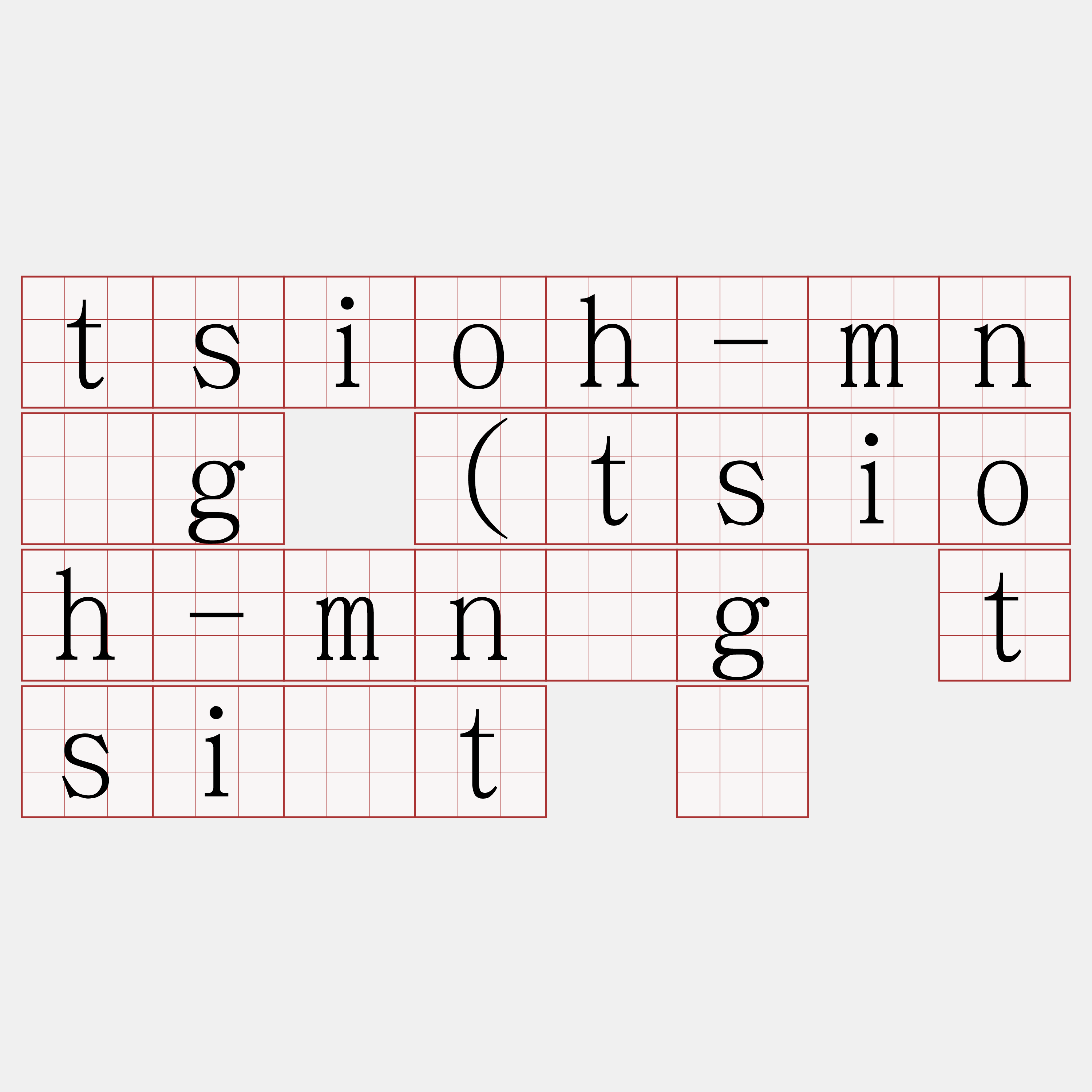 tsioh-mn̄g (tsioh-mn̄g tsi̍t ē